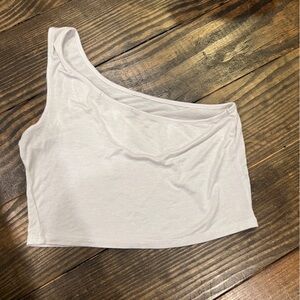 White crop top